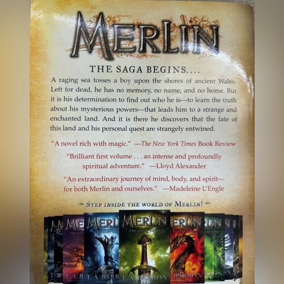 Merlin Book Series by T.A. Barron - Picture 3 of 3
